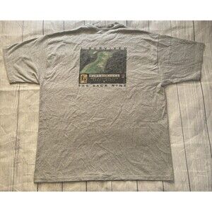 Vintage Y2K River Hills Golf T Shirt Country Club Myrtle Beach Back Hole Size XL
